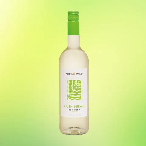 вино АГОРА БЛАШ МИРАЖ 10-12% 0.75, белое, сухое, Россия