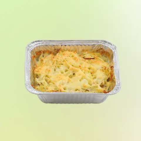 Запеканка картофельная с мясом и моцареллой