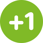 +1