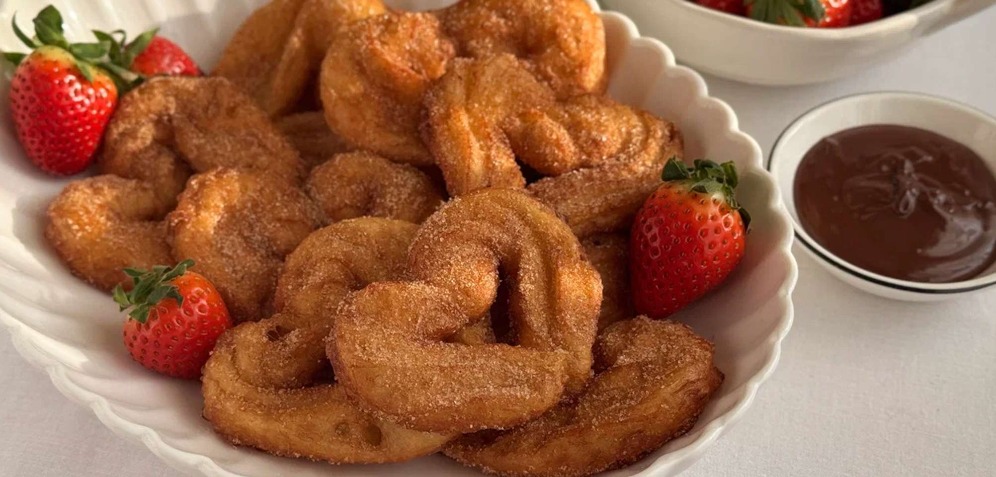 Чуррос-сердечки