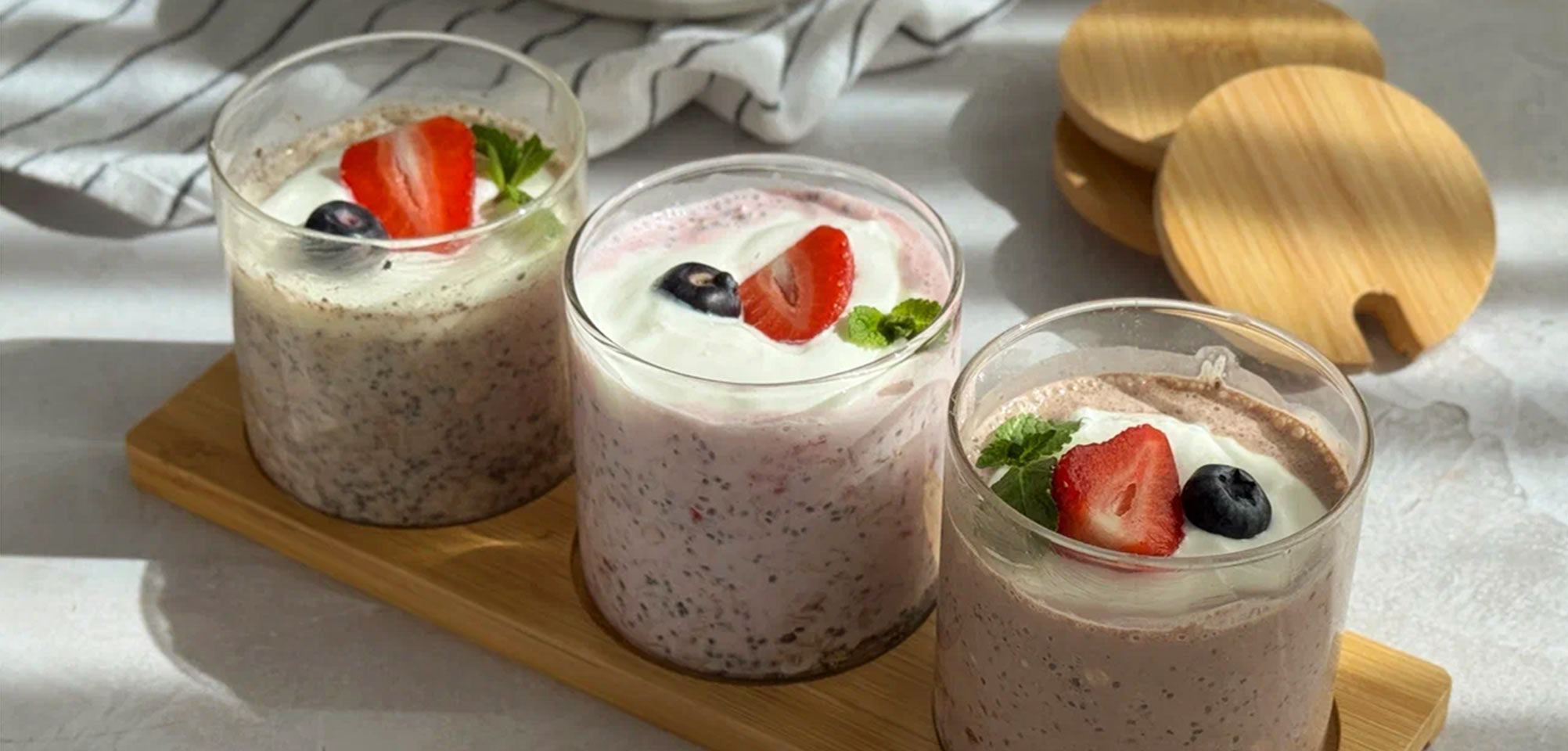Ночная овсянка в банке
