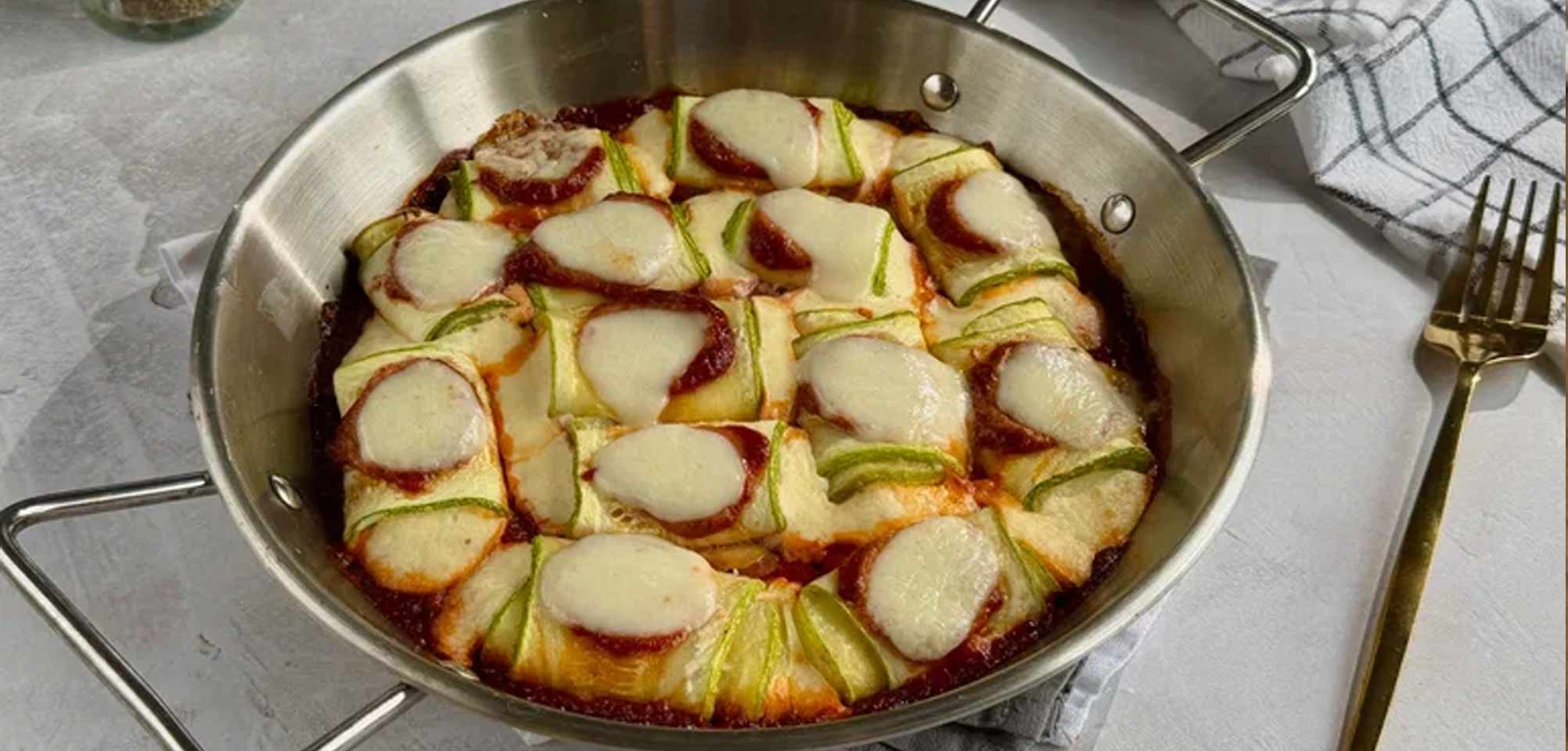 Рулетики из кабачка