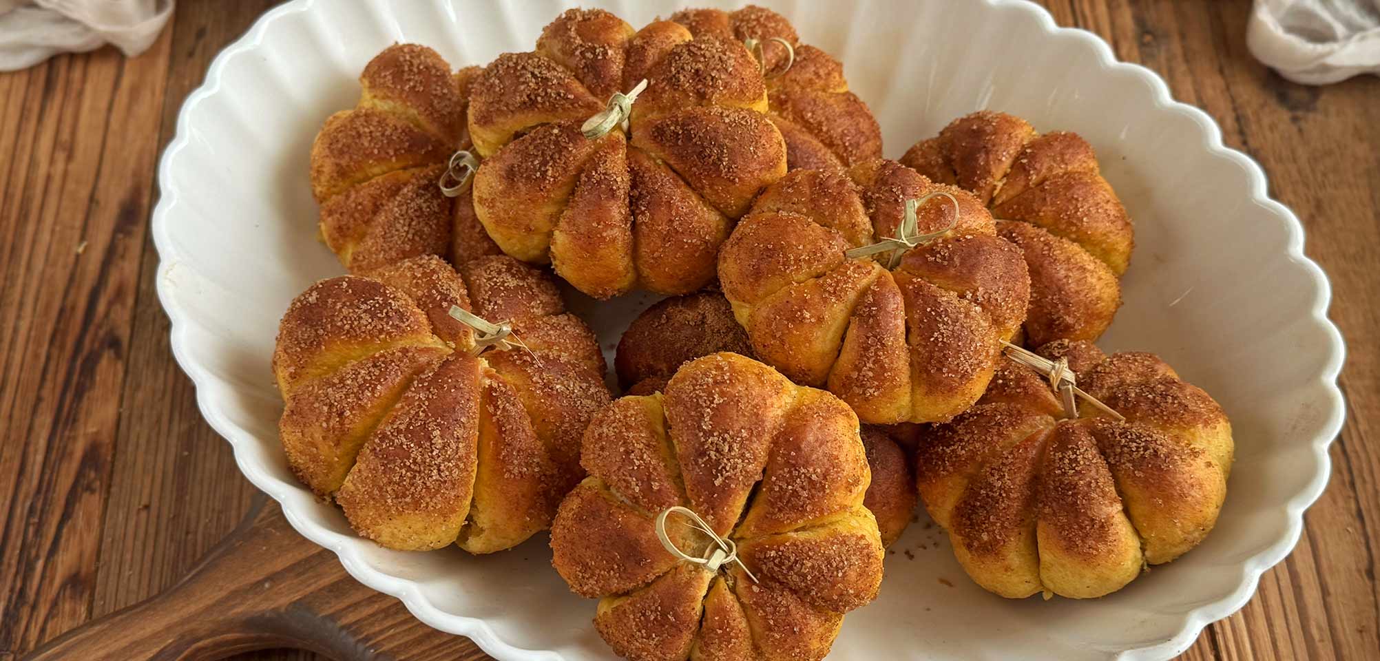 Тыквенные булочки
