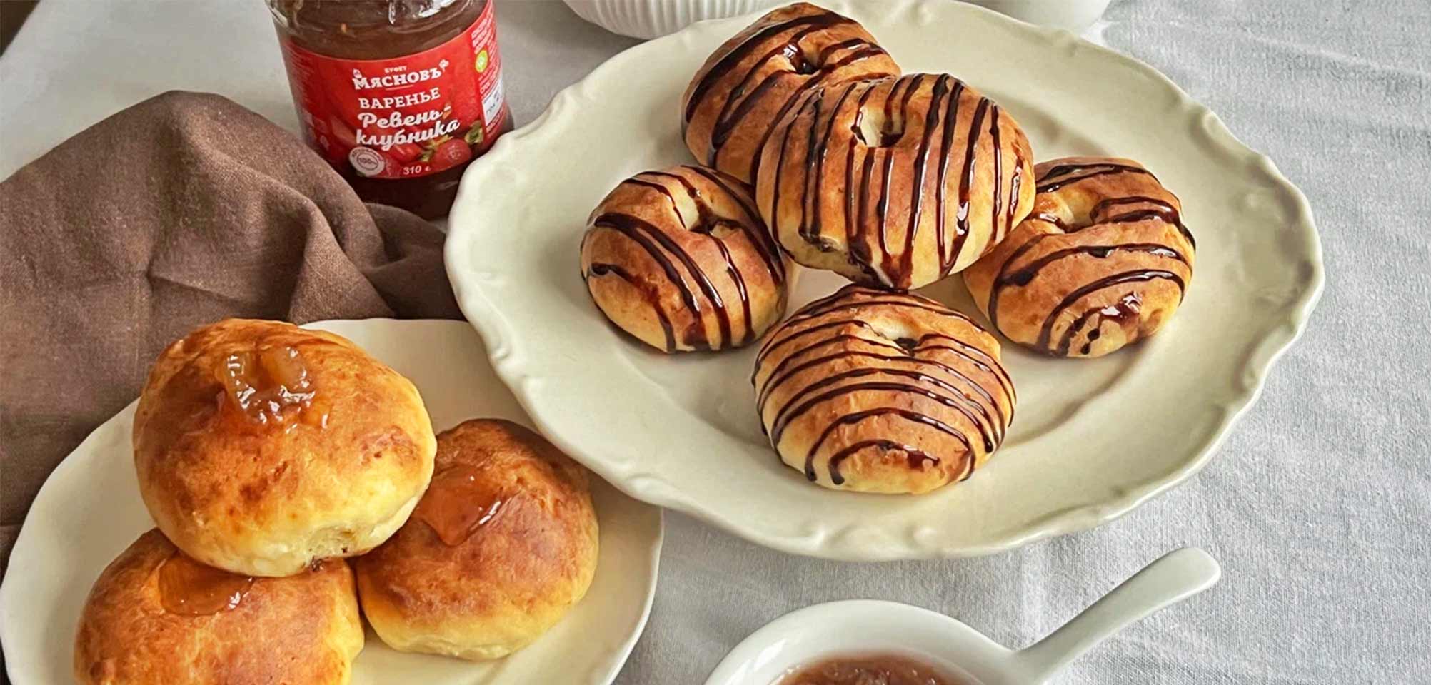 Творожные пончики
